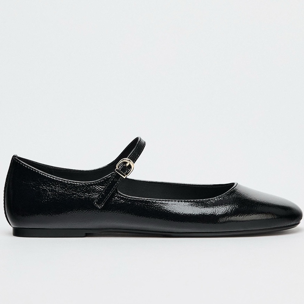Zara Black Ballet Flats